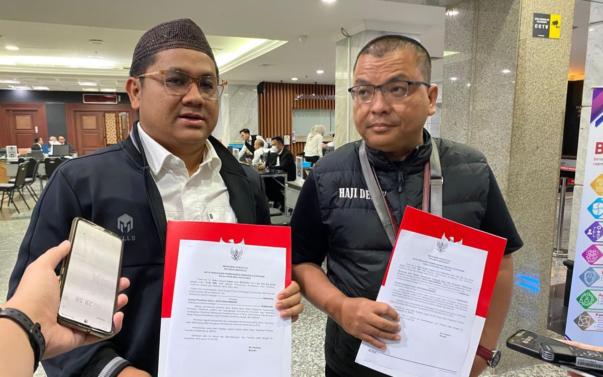 Hasil Pilkada Banjarbaru Resmi Berlanjut ke MK! Hasil Pilkada Banjarbaru Resmi Berlanjut ke MK!