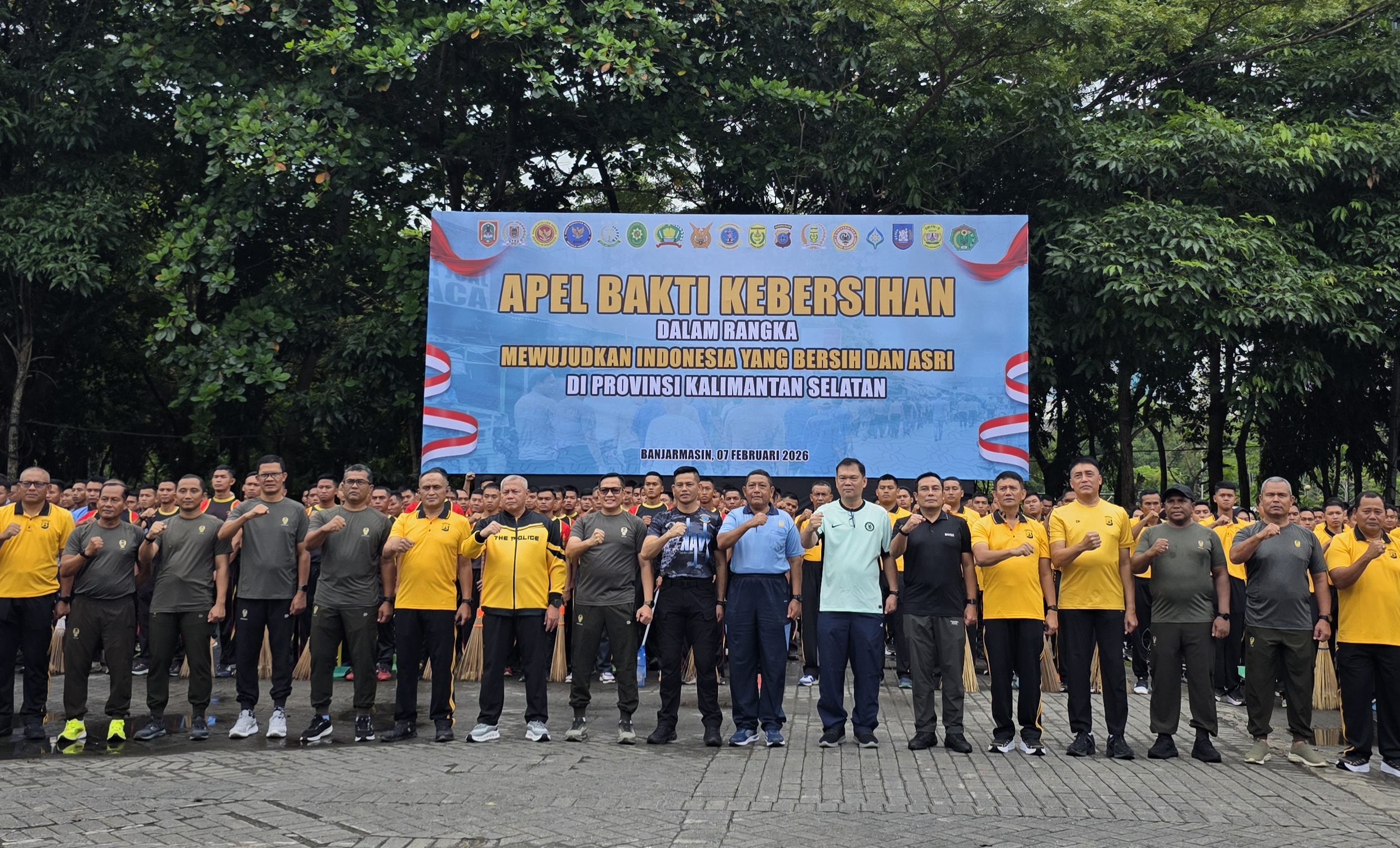 Polda Kalsel Dorong Bakti Kebersihan Jadi Agenda Rutin, Kapolda: Bukan Sekadar Seremonial!