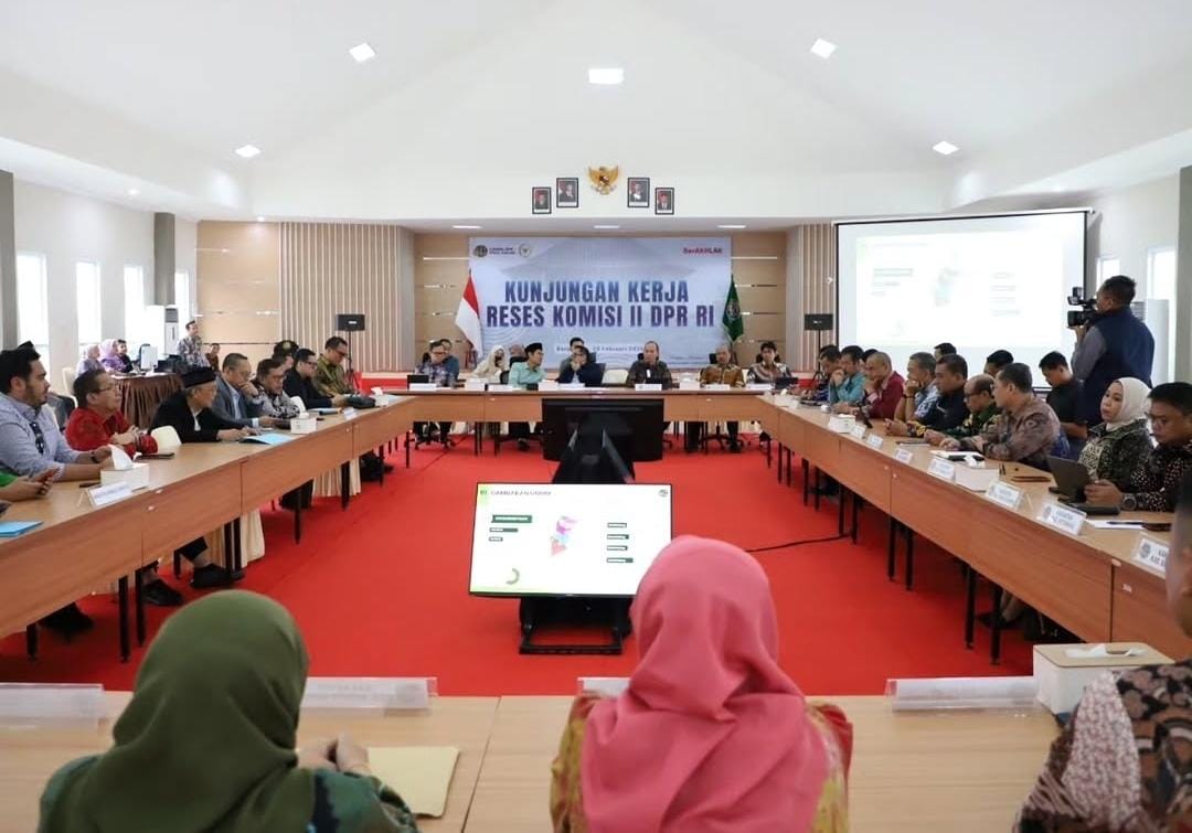 Kanwil BPN Kalsel Terima Kunjungan Kerja Reses Komisi II DPR RI, Bahas Capaian Kinerja dan Target Strategis 2026