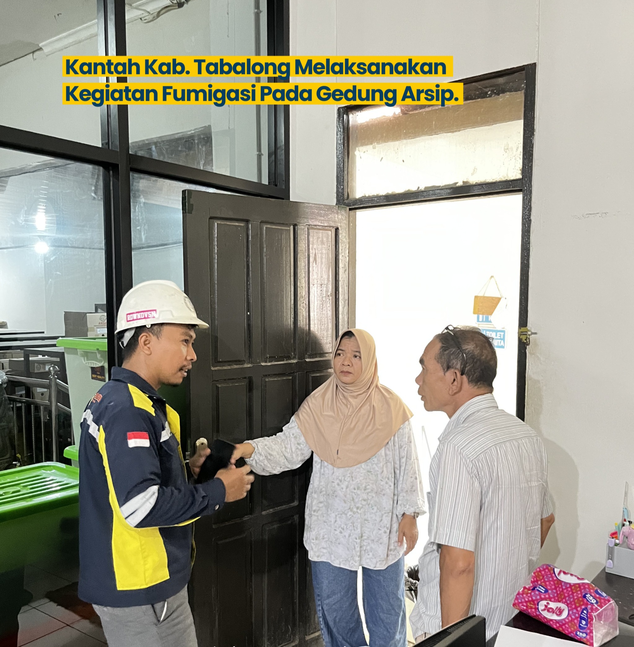 Jaga Keutuhan Arsip Pertanahan, Kantah Tabalong Gelar Fumigasi Secara Berkala Jaga Keutuhan Arsip Pertanahan, Kantah Tabalong Gelar Fumigasi Secara Berkala