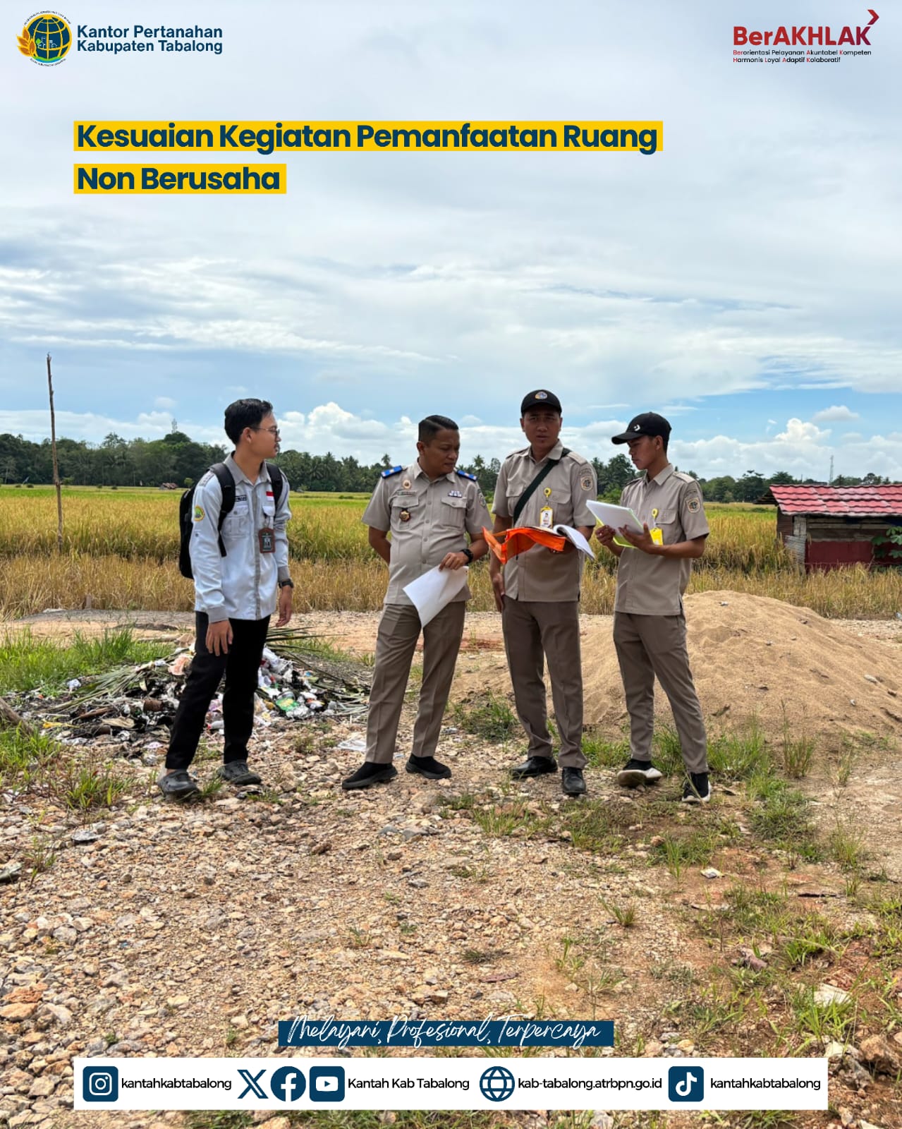 Kantah Tabalong Laksanakan Cek Lapangan atas Nama Ahmad Gajali (PT Berkah Amat Jaya) di Kecamatan Murung Pudak Kantah Tabalong Laksanakan Cek Lapangan atas Nama Ahmad Gajali (PT Berkah Amat Jaya) di Kecamatan Murung Pudak