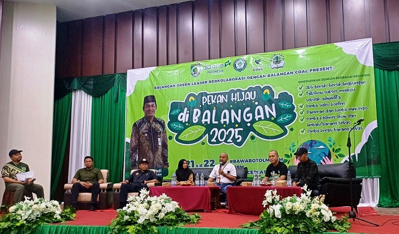 Balangan Coal Dukung Pekan Hijau, Tanamkan Kepedulian Lingkungan Sejak Dini
