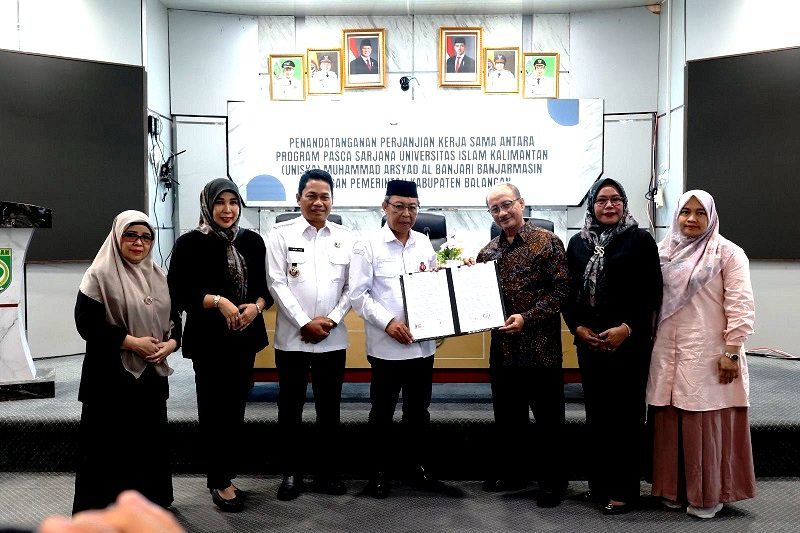 Pemkab Balangan dan Pascasarjana UNISKA Jalin Kerja Sama Penguatan SDM untuk Percepatan Pembangunan