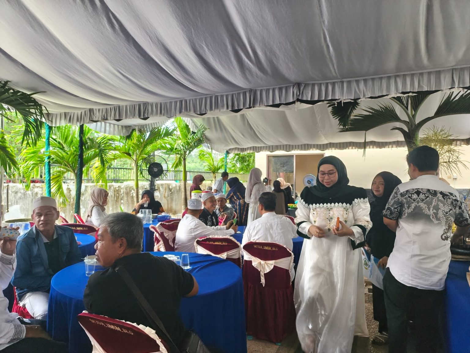 Ketua DPRD Balangan Gelar Open House, Warga Antusias Bersilaturahmi