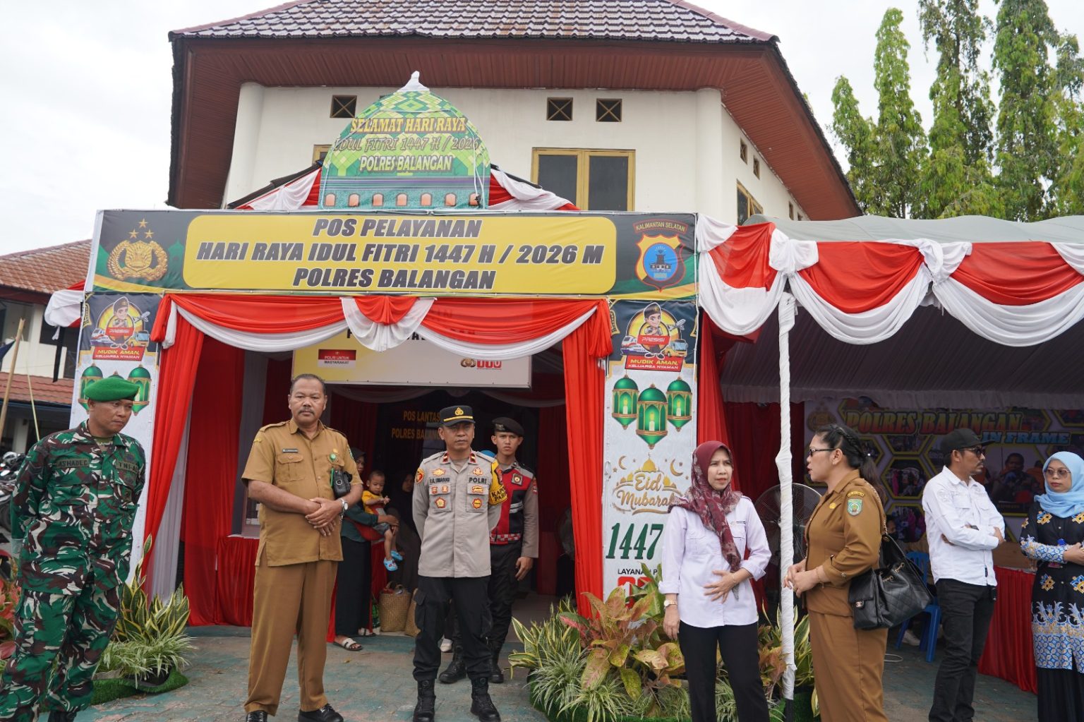 BKKBN Kalsel Hadirkan Layanan Keluarga di Posko Mudik Polres Balangan BKKBN Kalsel Hadirkan Layanan Keluarga di Posko Mudik Polres Balangan