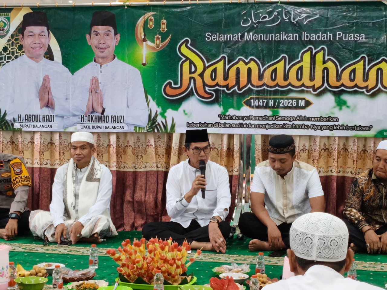 Pemkab Balangan Gelar Safari Ramadan di Masjid Nurul Huda Paringin Selatan