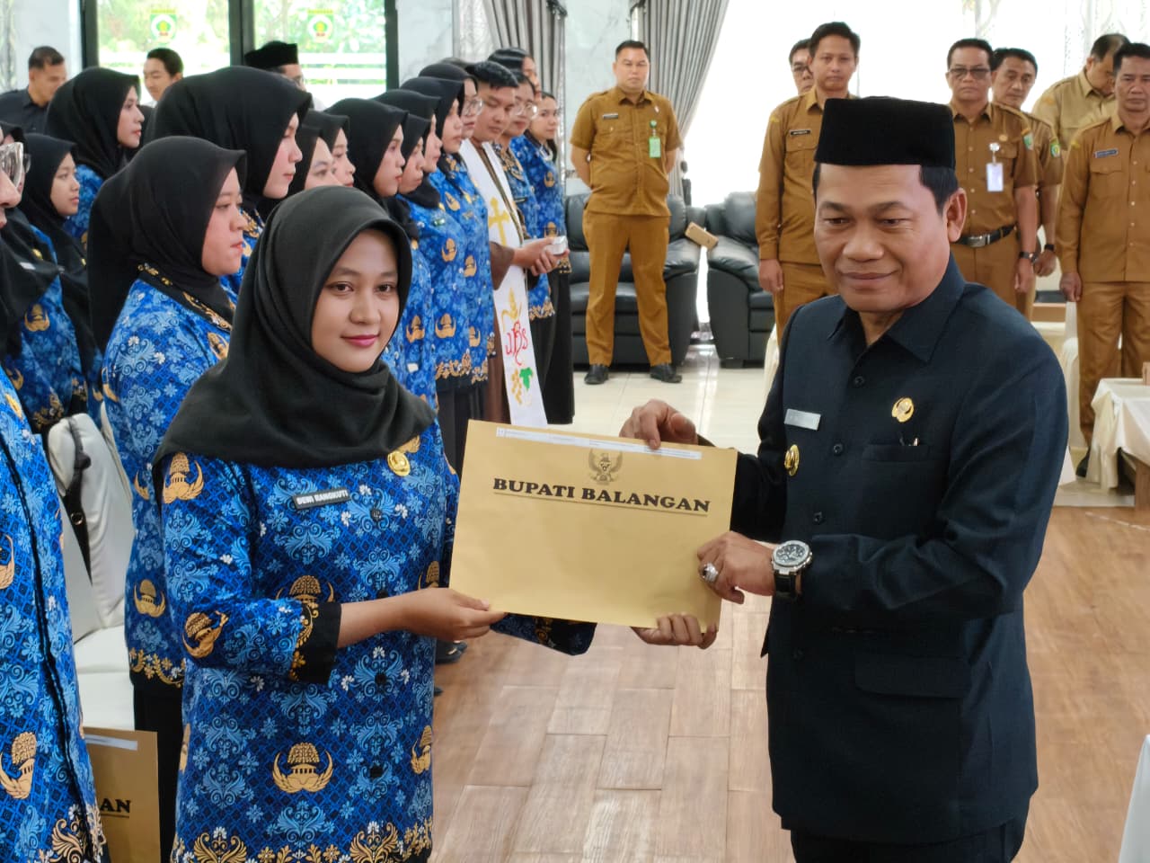 183 CPNS Resmi Dilantik Menjadi PNS, Perkuat Kualitas Pelayanan Publik di Balangan
