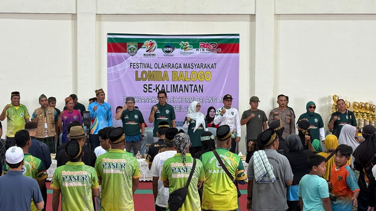 Lomba Balogo Meriahkan Hari Jadi ke-23 Balangan, Pererat Silaturahmi Antar Daerah Lomba Balogo Meriahkan Hari Jadi ke-23 Balangan, Pererat Silaturahmi Antar Daerah