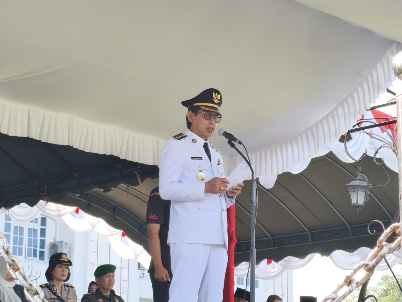 Wabup Balangan Tekankan Pelayanan Publik dan Kemandirian Daerah di Hari Otoda ke-30 Wabup Balangan Tekankan Pelayanan Publik dan Kemandirian Daerah di Hari Otoda ke-30