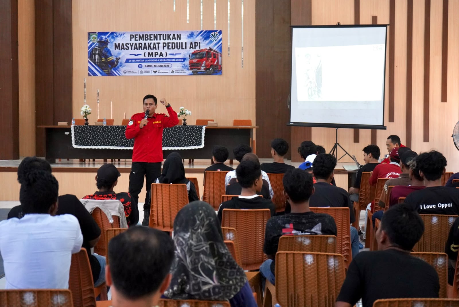 Antisipasi Karhutla, Pemkab Balangan dan Kementerian LH Bentuk 10 Kelompok Masyarakat Peduli Api