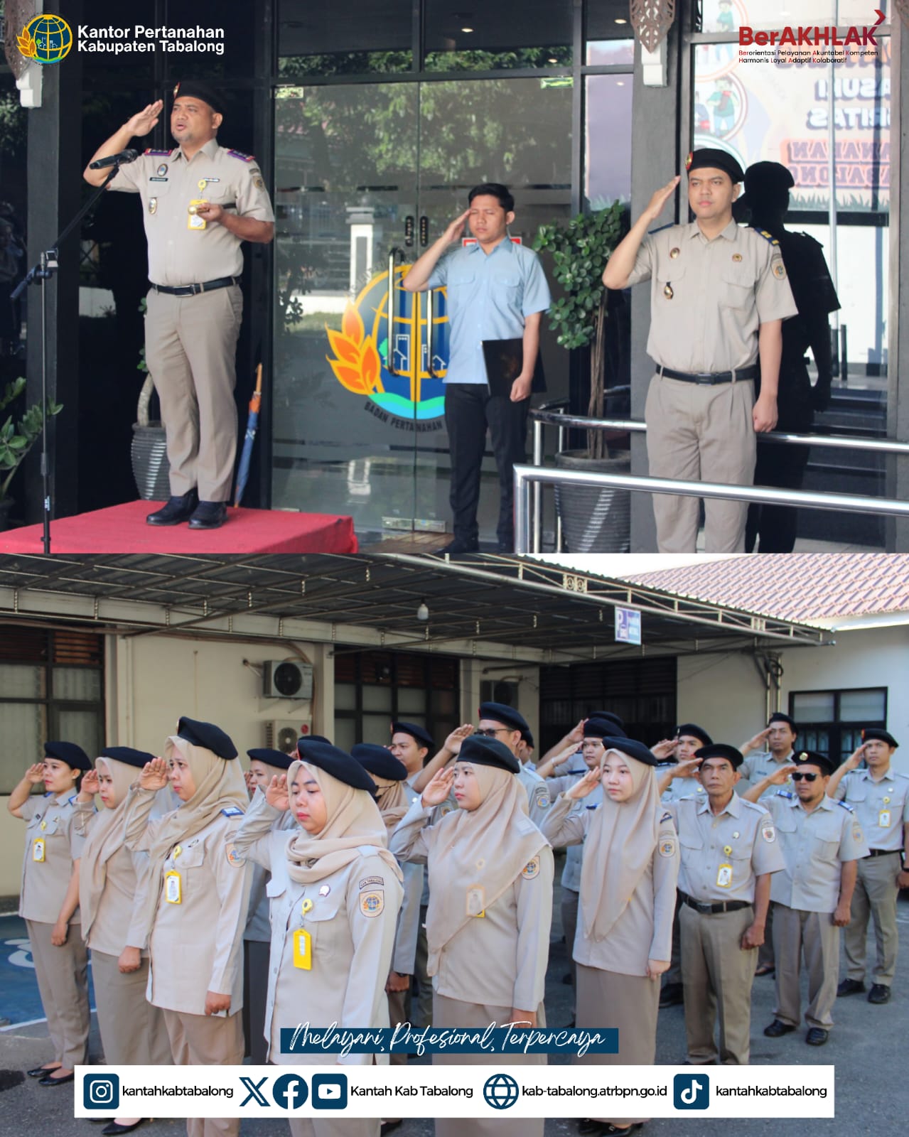 Kepala Kantah Tabalong Pimpin Apel Pagi, Tekankan Pentingnya Evaluasi dan Koordinasi Kerja Kepala Kantah Tabalong Pimpin Apel Pagi, Tekankan Pentingnya Evaluasi dan Koordinasi Kerja