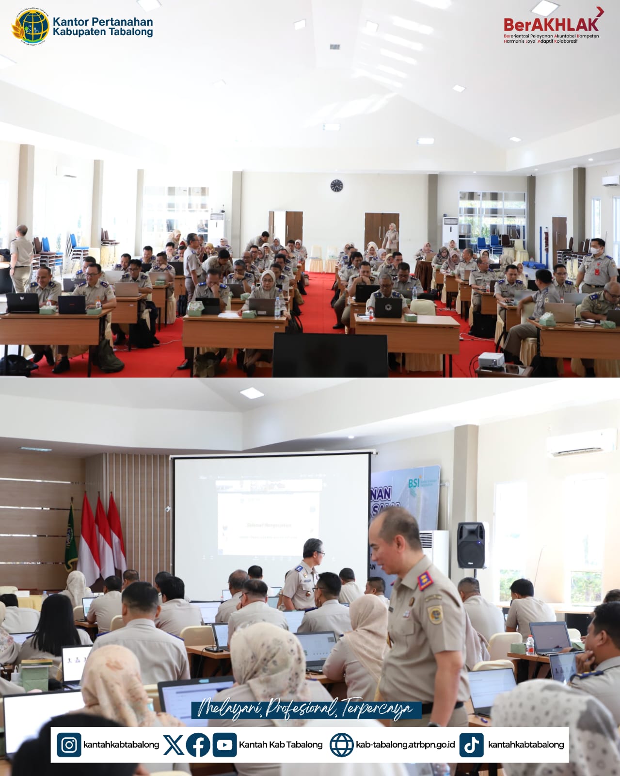 Kantah Tabalong Ikuti Verifikasi Kandidat Talenta dalam Rangka Pengisian Kelompok Rencana Suksesi Jabatan Administrator ATR/BPN Kantah Tabalong Ikuti Verifikasi Kandidat Talenta dalam Rangka Pengisian Kelompok Rencana Suksesi Jabatan Administrator ATR/BPN