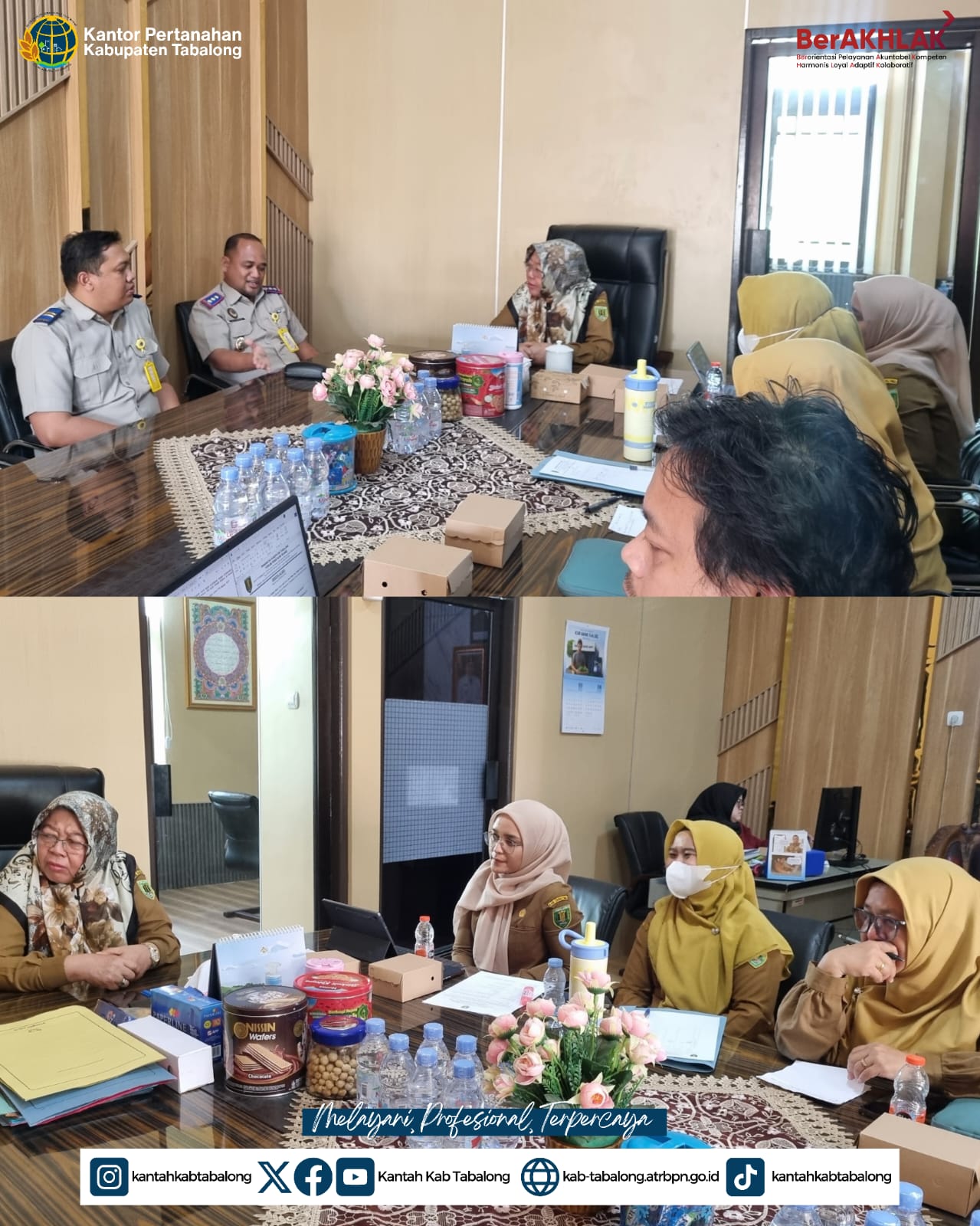 Sinkronisasi Data dan Penyamaan Persepsi, Kantah Tabalong Koordinasikan Sertipikasi Aset Pemerintah Daerah Sinkronisasi Data dan Penyamaan Persepsi, Kantah Tabalong Koordinasikan Sertipikasi Aset Pemerintah Daerah