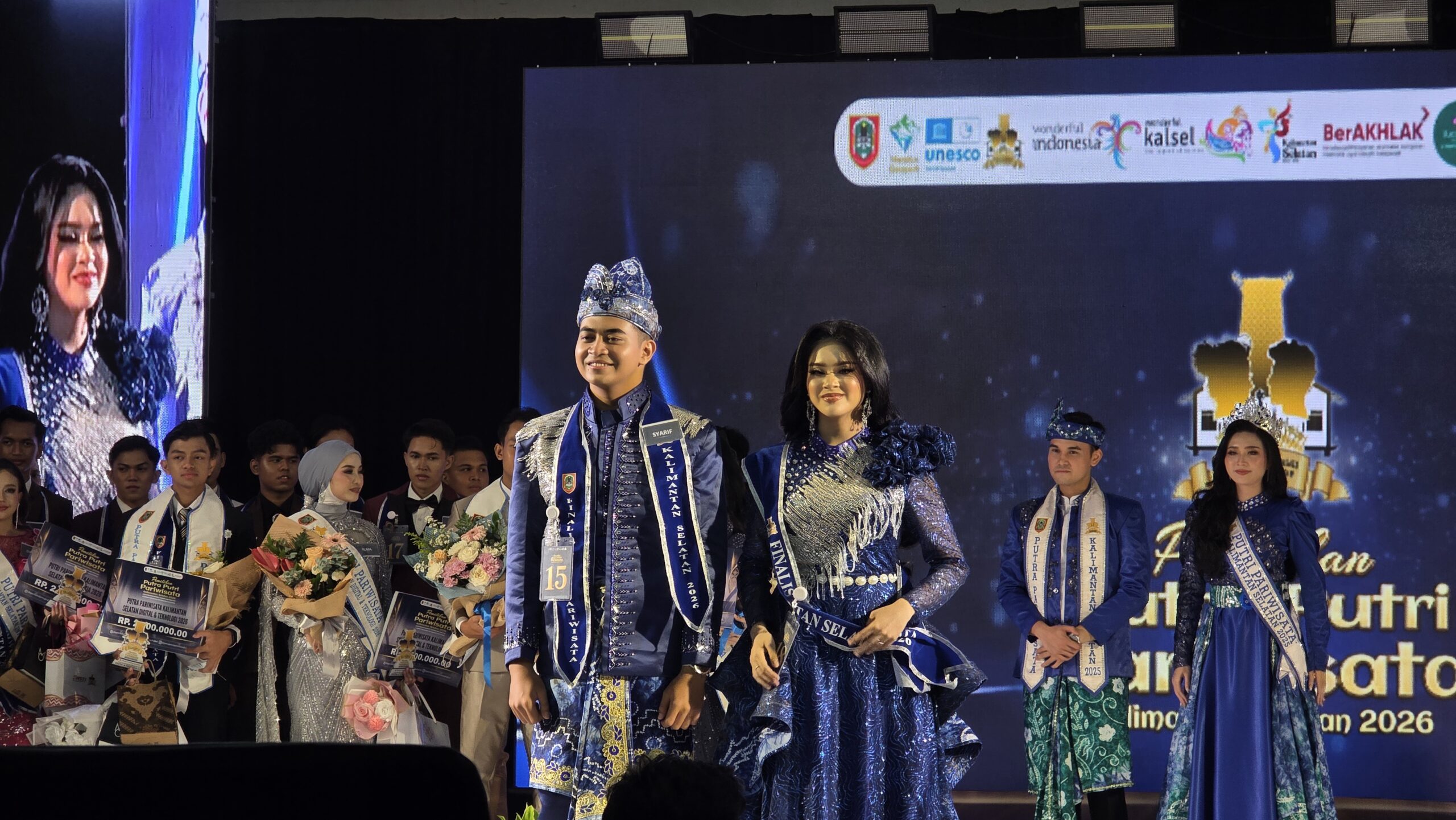 Syarif Hidayat dan Gusti Alam Puan Syabina Dinobatkan Sebagai Putra Putri Pariwisata Kalsel 2026 Syarif Hidayat dan Gusti Alam Puan Syabina Dinobatkan Sebagai Putra Putri Pariwisata Kalsel 2026