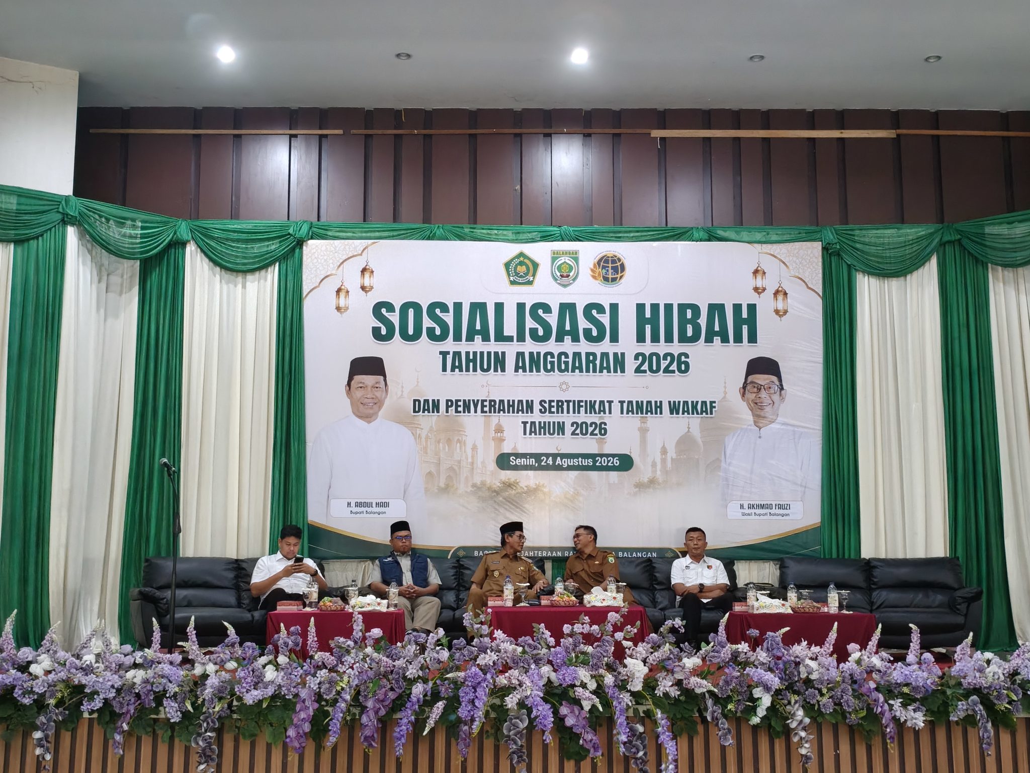 Wakil Bupati Balangan Minta Dana Hibah Digunakan Tepat Sasaran Wakil Bupati Balangan Minta Dana Hibah Digunakan Tepat Sasaran