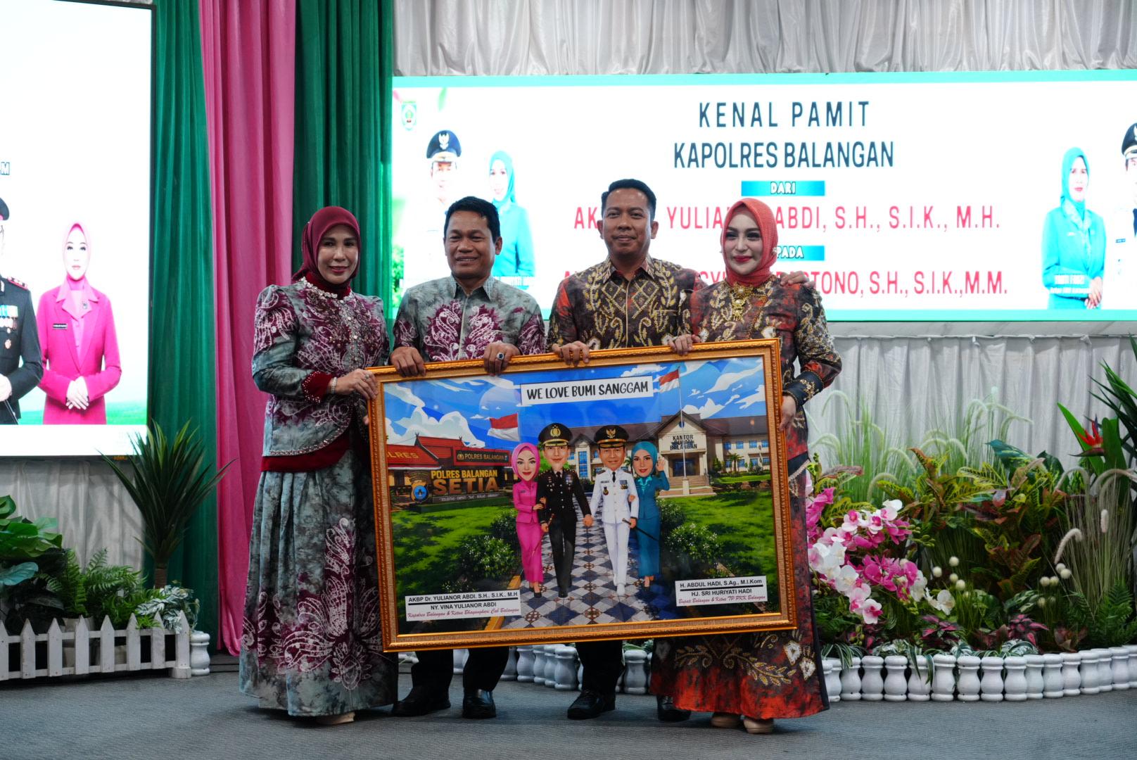 Bupati Balangan Apresiasi Sinergi Polres Selama Kapolres Yulianor Abdi Bertugas Bupati Balangan Apresiasi Sinergi Polres Selama Kapolres Yulianor Abdi Bertugas