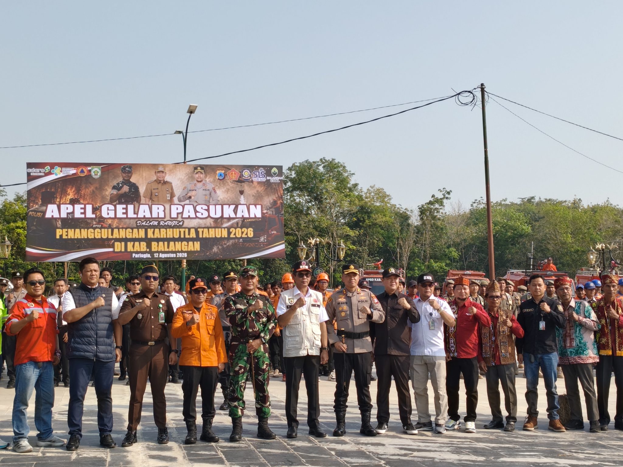 Hadapi Puncak Musim Kemarau, Pemkab Balangan Gelar Apel Kesiapsiagaan Karhutla Hadapi Puncak Musim Kemarau, Pemkab Balangan Gelar Apel Kesiapsiagaan Karhutla