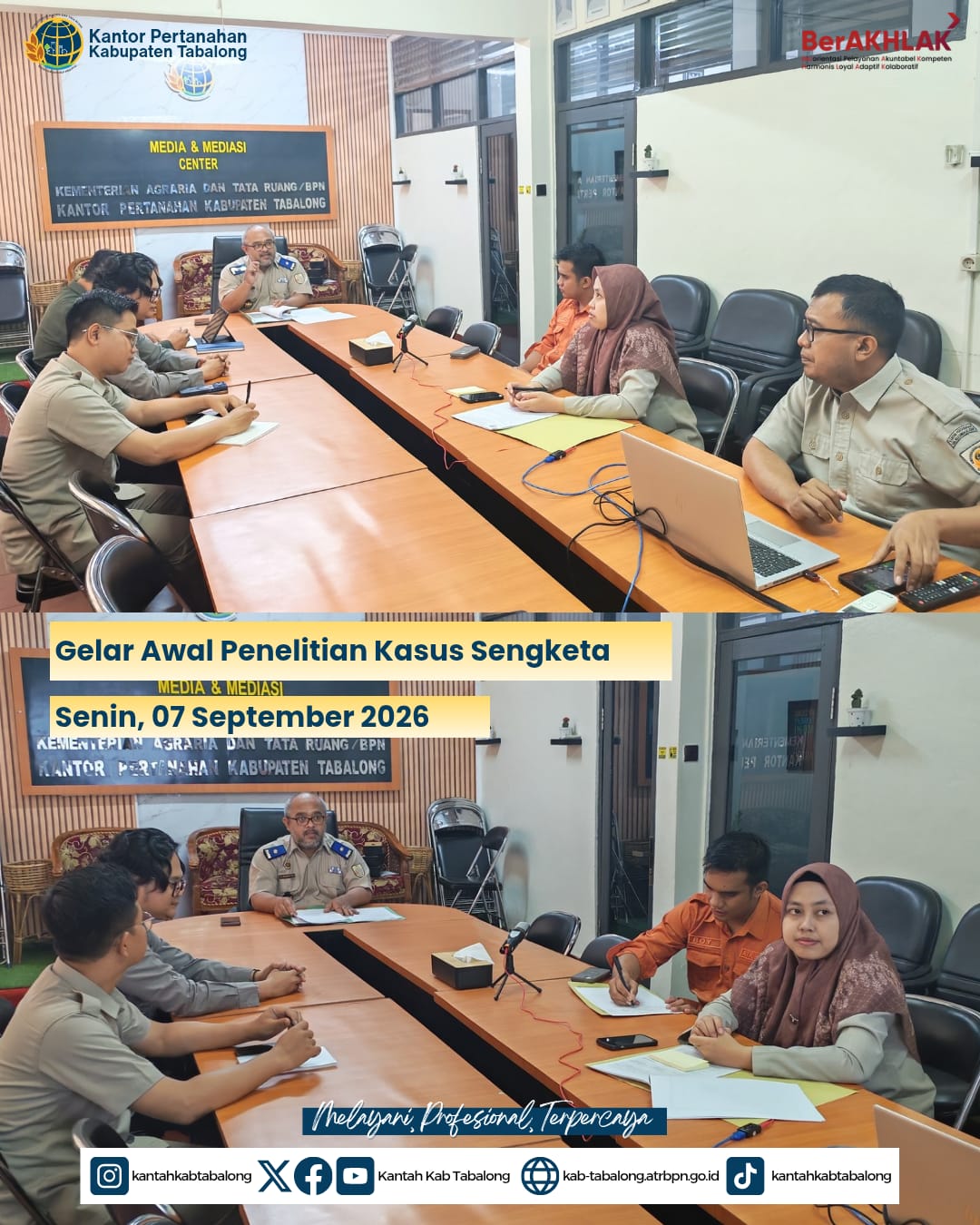 Tindak Lanjuti Pengaduan Masyarakat, Kantah Tabalong Gelar Penelitian Awal Kasus Sengketa Tindak Lanjuti Pengaduan Masyarakat, Kantah Tabalong Gelar Penelitian Awal Kasus Sengketa