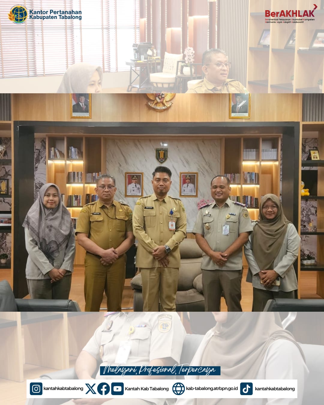 Kunjungan dan Silaturahmi ke BPKAD Kabupaten Tabalong Kunjungan dan Silaturahmi ke BPKAD Kabupaten Tabalong