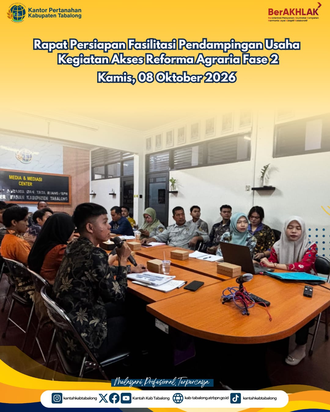 Dorong Pemanfaatan Tanah Produktif, Kantah Tabalong Matangkan Persiapan Pendampingan Akses Reforma Agraria Fase 2 Dorong Pemanfaatan Tanah Produktif, Kantah Tabalong Matangkan Persiapan Pendampingan Akses Reforma Agraria Fase 2
