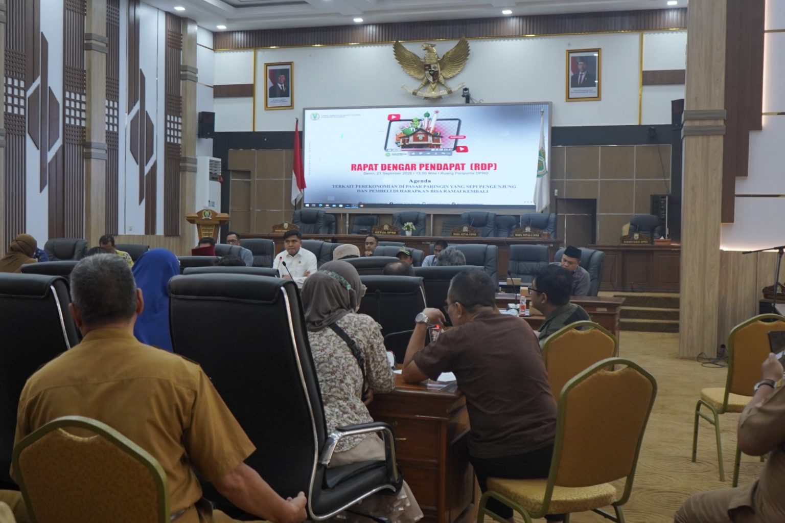 RDPU Pasar Paringin, DPRD Balangan Dorong Pembentukan Satgas